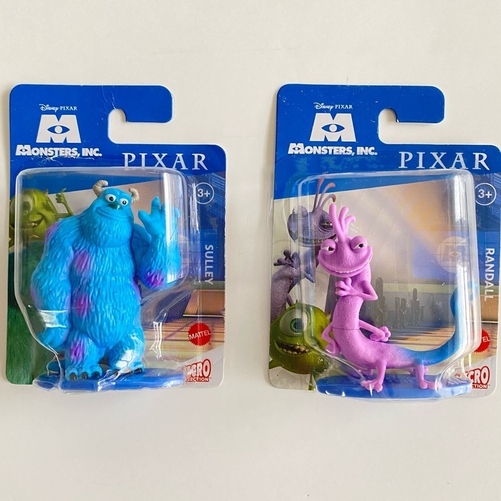 NIB PIXAR MONSTERS INC Sulley & Randall Figures